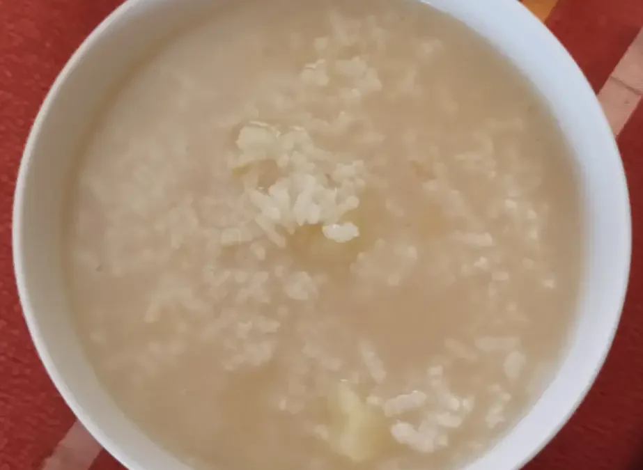 Arroz del puchero o sopa de arroz