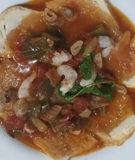 Sopa de gambas