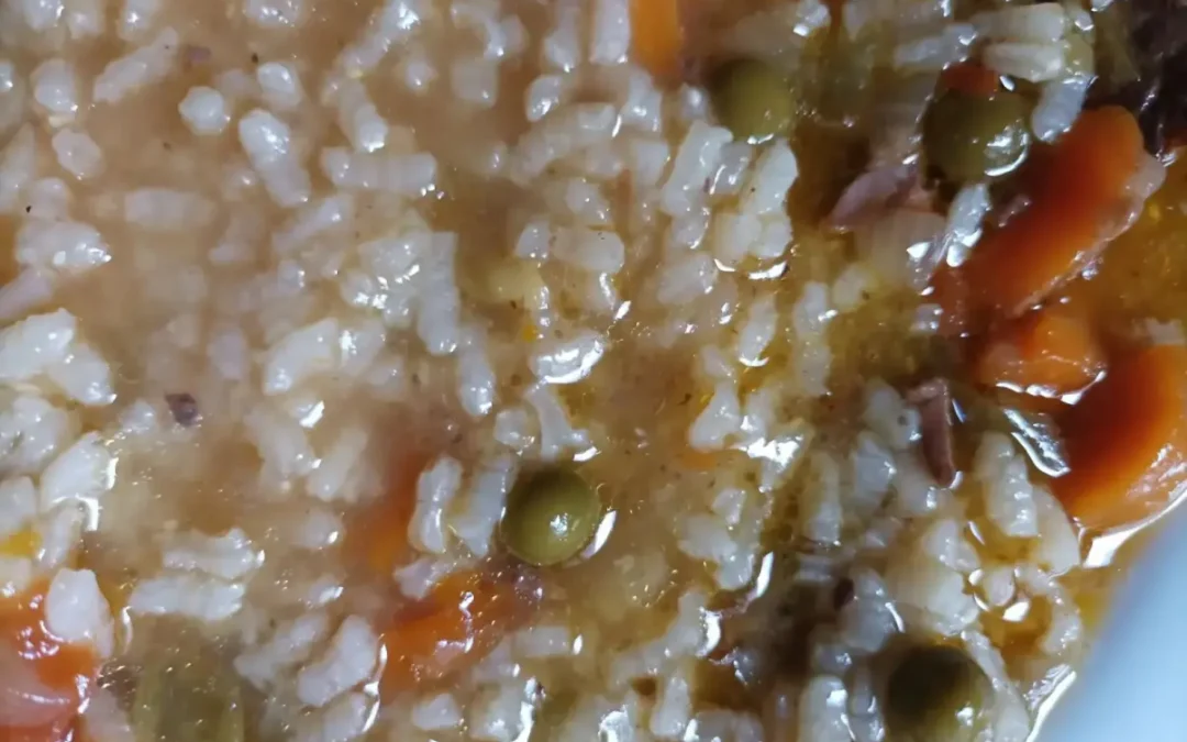 Arroz con ternera